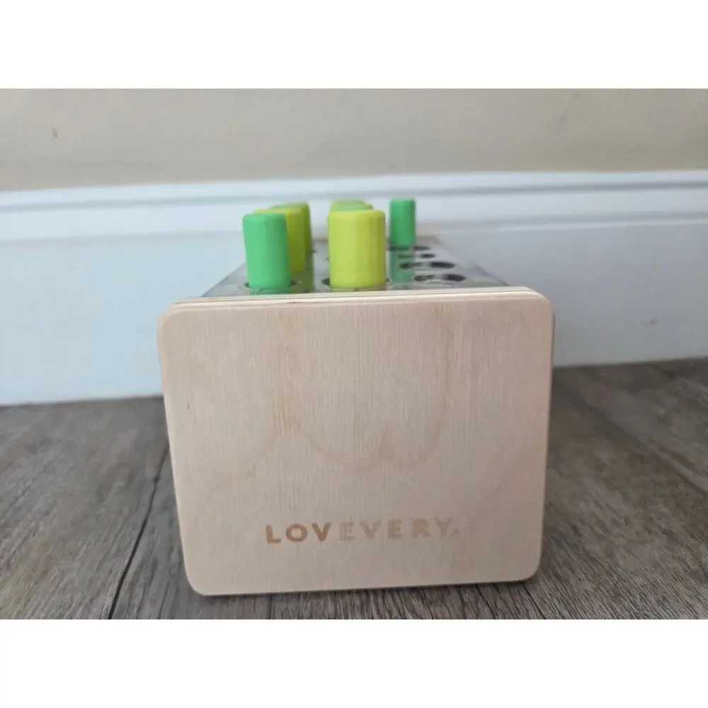 Lovevery Wooden Posting Stand - Companion Play Kit Montessori Toy